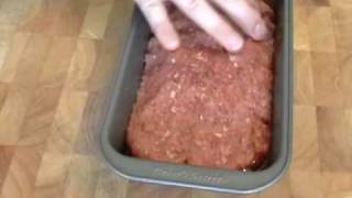 Upside Down BBQ Meatloaf  Barbecue Meatloaf Recipe [upl. by Nylsoj]