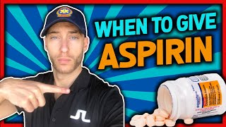 EMT  When to Give Aspirin in EMS Aspirin Explained Simply for EMS [upl. by Llenrep888]