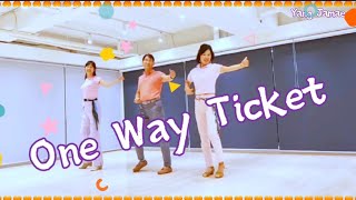 One Way Ticket Line Dance 원웨이티켓 라인댄스 [upl. by Beller]