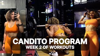 Candito Program Week 2  Pushing Limits amp Building Strength Full Workout Week [upl. by Ardnikat620]