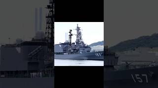 海上自衛隊護衛艦DD 157 「さわぎり」長崎入港 ⚓😎 [upl. by Hugibert592]