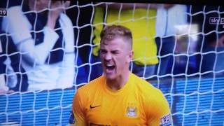 Joe Hart Swearing at Mangala [upl. by Aihseya]