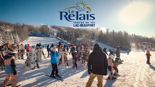 Centre de ski le Relais LacBeauport 4K [upl. by Enyar]