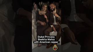 Dubai Princess Sheikha Mahra Bint Mohammed bin Rashid Al Maktoum dubai with American rapper [upl. by Adnilak]