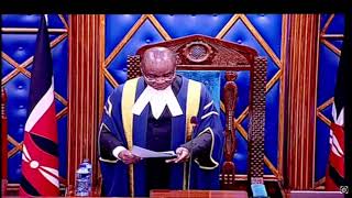 BREAKING NEWS Senate Speaker Amason Kingi receives Notice of Motion for impeachment of DP Gachagua [upl. by Kipp]