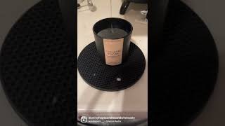 Shorts Wickless Testing candles candlemaking minimalist youtuebshorts Smalllbusiness candle [upl. by Frechette]