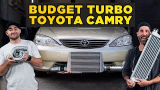 Worlds cheapest Turbo Kit on a Camry [upl. by Eitsud]