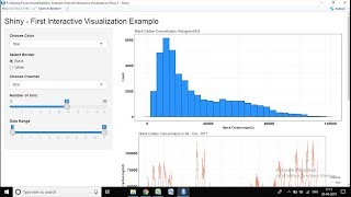 R Interactive Visualization  Shiny 1 [upl. by Adnohsal]