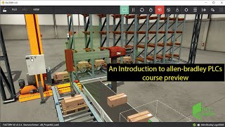 An introduction to AllenBradley PLCs  course preview [upl. by Nilre680]