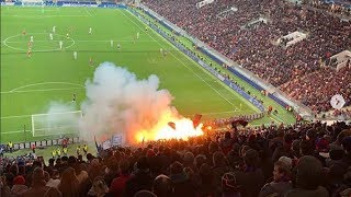 Cska Fans Crazy Atmosphere  CSKA Moscow vs Roma  Ultras Way✔ [upl. by Ittam]