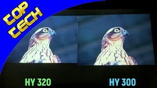 HY320 vs HY300 Projector Real Comparison Video Quality [upl. by Easter173]