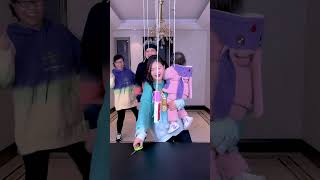 Rope Cutting Challenge To Win A Cell Phone Screaming The Whole TimeFunnyFamily PartyGames [upl. by Llerud]