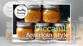 Americanstyle piccalilli [upl. by Pease661]