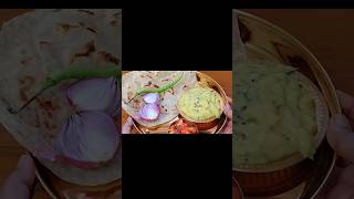 मराठमोळी थाळी झणझणीत पिठल भाकरी l Authentic Maharashtrian Thali Pithla Bhakri shorts [upl. by Phenice]