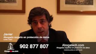 Abogados especialistas en protección de datos de carácter personal LOPD [upl. by Notsa122]