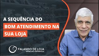 Qual a melhor sequência do bom atendimento na loja  Dicas para Lojistas e Gestores [upl. by Pollerd]