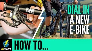 Personalise Your EMTB  How To Set Up A New EBike [upl. by Aibun641]