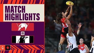 Sydney v Collingwood Highlights  Week One 2024  AFLW [upl. by Maier769]