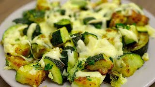 Leckere Zucchini in 5 Minuten Ein einfaches Rezept für frittierte Zucchini [upl. by Mirabella]