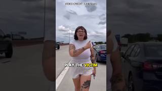 Crazy Road Raging Karen Gets Instant Karma [upl. by Onailimixam]