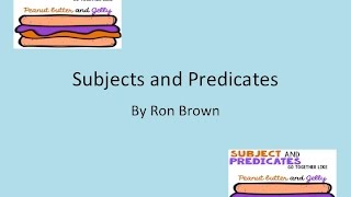 Subjects and Predicates Song wLyrics [upl. by Aneeuq]