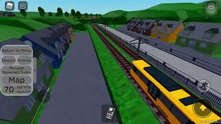 Ro scale railway roblox tramlink update part2 [upl. by Ailedua]