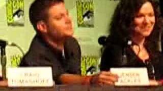 Supernatural Panel clips  Comic Con 2007 Part 20 [upl. by Studdard186]