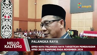 DPRD KOTA PALANGKA RAYA TERIMA USULAN NAMA WAKIL KETUA I [upl. by Ax]