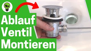 Ablaufventil Waschbecken Montieren ✅ ULTIMATIVE ANLEITUNG Wie Ablaufgarnitur mit Hebel Einbauen [upl. by Steinberg]