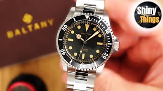 This is NOT a Rolex homage  Baltany Retro Dive Watch S3043 [upl. by Dahraf]