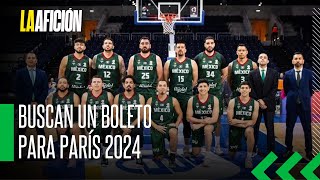 La selección mexicana de basquetbol enfrenta una dura misión para ir a París 2024 [upl. by Torosian]