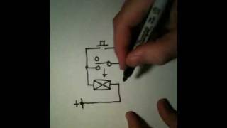 Relay logic simple latching relay [upl. by Duquette]