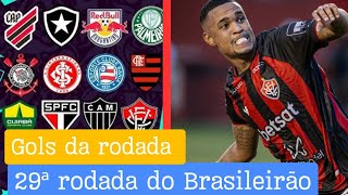 Confira os gols de sábado da 29ª rodada do Brasileirão Série A 2024 [upl. by Reinhold18]