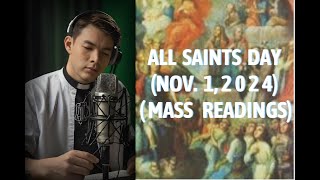 All Saints Day Tagalog Mass Readings 01 November 2024 Dakilang Kapistahan ng Lahat ng mga Banal [upl. by Anaitsirc]