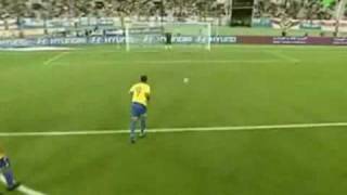 PIALA DUNIA 2010 Warmup Brazil vs England [upl. by Ikciv]