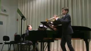 Nik Campbell 13  Hummel Trumpet Concerto 3rd Movement Rondo [upl. by Toh507]