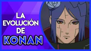 Naruto Historia y Evolución de KONAN [upl. by Atteynek]