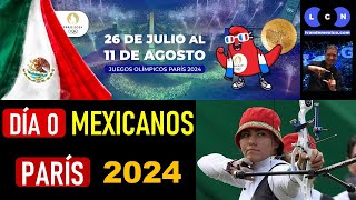 Día 0 Actividad Mexicanos en París 2024  Juegos Olímpicos [upl. by Rubetta]