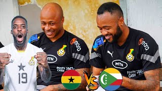 GHANA 🇬🇭 VS COMOROS🇰🇲 Dede Ayew To Play Bad News For Black Stars Inaki Williams To Score 2🔥 [upl. by Brout162]