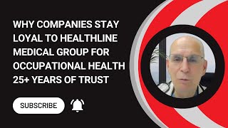 Why Companies Stay Loyal to Healthline Medical Group for Occupational Health  25 Years of Trust [upl. by Airdni]