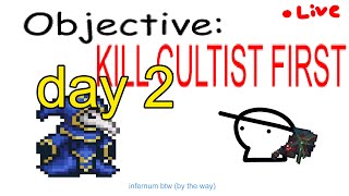 killing lunatic cultist as the first boss ONLY day 2 infernum [upl. by Yvor]