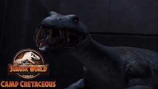 Jurassic World Camp Cretaceous  Season 5 2022  Nothosaurus Screen Time [upl. by Idnim]