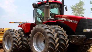 Case IH Steiger Tractors and Ashland PullType Scrapers [upl. by Curley]