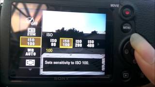 Mode Manual di Sony DSC H300 [upl. by Weig]