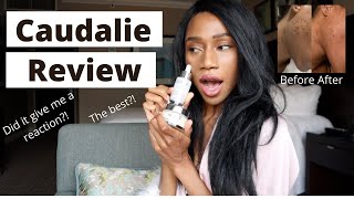 Caudalie Vinoperfect Radiance Dark Spot Serum and Moisturizer with Niacinamide Review  Regina Ramos [upl. by Josi]