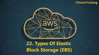 Types Of Elastic Block Storage in AWS  Episode 22 [upl. by Dorcus]