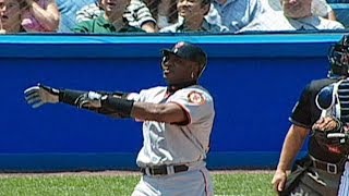 SFNYY Barry Bonds homers at Yankee Stadium [upl. by Beryle946]