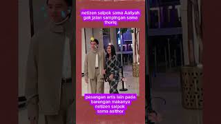 Aaliyah dan thoriq di julid in lg sama netizen aaliyah thariqhalilintar [upl. by Elvin]