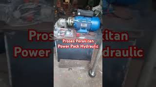 Perakitan PowerPack Hydraulic machine [upl. by Etyak]