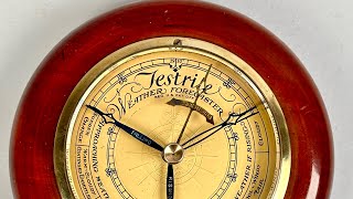 Vintage Testrite Aneroid Barometer [upl. by Aierdna]